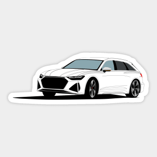 RS6 Avant Sticker